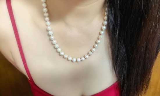#上海 #普陀 #少妇 普陀戴珍珠项链少妇 400-找JiPo